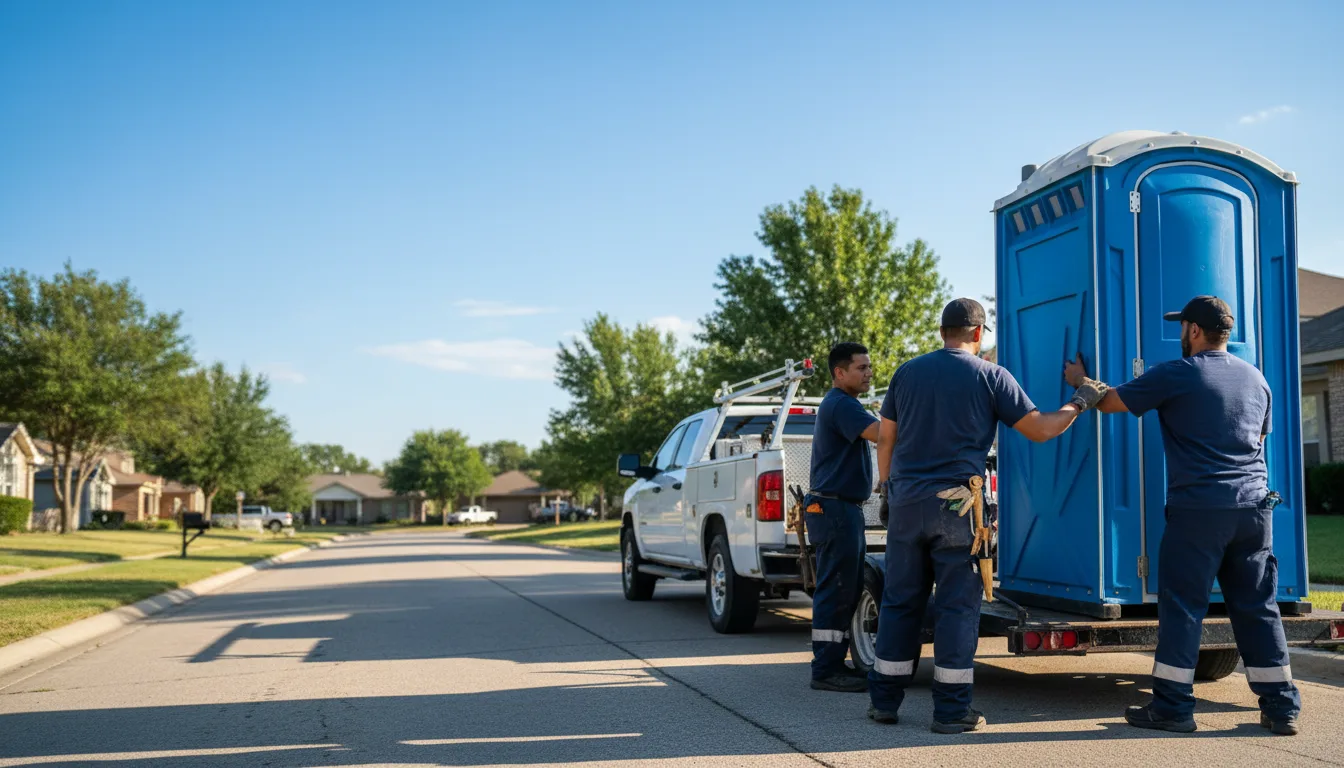 Portable Toilet Rental in Rex, NC near me